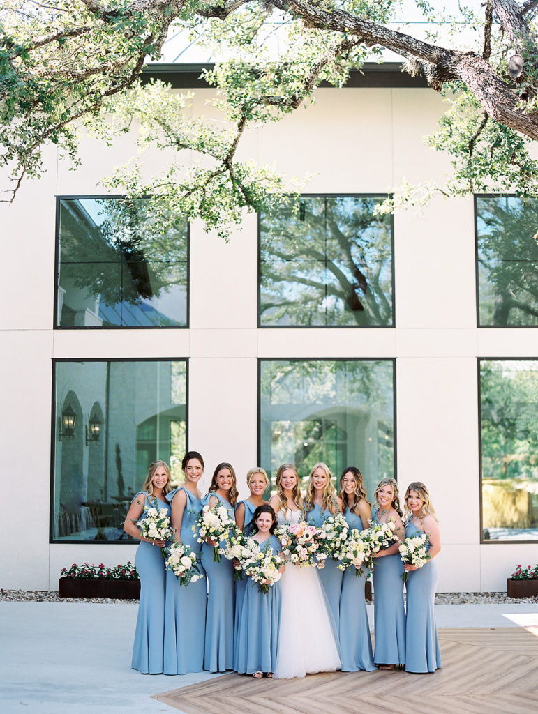 Bridesmaids and Bride